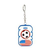 Lightweight Football Accessory Keychain Pendant, Fidget Spinner with Whistle And Sound Button, American Sports Fan Flag 3D Print Stress Relief Toy for