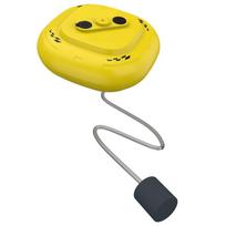 A25F-Auto Floating Aerator Pump 2000Mah Rechargeable Waterproof Portable Oxygen Pump For Outdoor Fishing Aquarium Fish Tank geltona