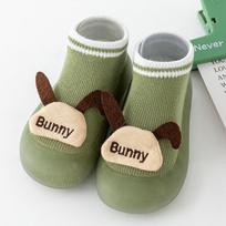 Baby Cartoon Animal Non-Slip Walker Socks - Soft Sole Indoor Shoes for Spring and Autumn. 24