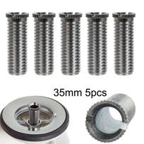 5pcs Anti Rust Kitchen Sink Strainer 35mm 45mm Size Threaded Sink Fastener  Home Installation 35mm