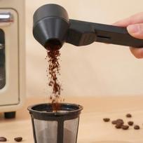 Spill-Proof Coffee Spoons Funnels Sliding Spoon Reusable With Longer Handle Coffee Scoop Measuring Spoon Funnel Kitchen Gadgets juoda
