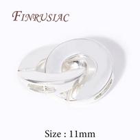 18K Gold Plated Inlaid Zircon 3 rings Bowknot Butterfly Pearl Clasps Fastener, DIY Pearl Jewelry Decoration Connector Clasps 1 Piece