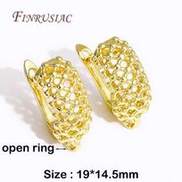 Earring Hooks Shvenzy Accessories 18K Real Gold Plated Basic Earwires Fasteners For DIY Fashion Women Earrings Making Findings 1 pair