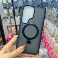 case for Samsung S26 S25 S24 S23 plus ultra Magnetic Mounting Bracket protective case With Holder Wireless Charging Shock Proof Galaxy S26 juoda