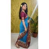 NEW LAUNCH – Designer Freehand Dola Doby Saree Collection