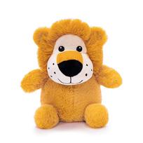 26CM Cute Elephant Hippo Lion Plush Toys Soft Stuffed Cartoon Animal Doll Cute Fat Forest Doll For Birthday Gifts 26cm liūtas