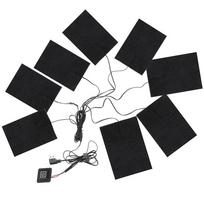 3 Levels Vest Heater USB Heating Pads Electric Heated Pad for DIY Heated Clothing for Outdoor Winter Camping Hiking Ski Cycling