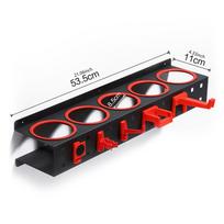 Spray Bottle Storage Rack Holder Bracket Wall Mounted  bottle holder Display for Workplace Garage Organizer Car Wash Tool Rack