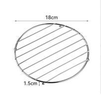 Stainless Steel Round Square Placemat Pan Pot Mat Holder Stand Hot Placemats Cookware Mats Drink Coasters Kitchen Tools Placemat (as the picture,onesize)