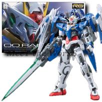 Double O Riser Mobile Suit 00 Plastic Model Kit [RG] 1/144 GN-0000+GNR-010 [Double O] Pre-colored