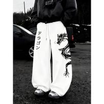 Trendy Men's Multifunctional Drawstring Loose Casual Sports Pants Suitable for Outdoor and Family Leisure in Spring and Autumn Seasons S balta