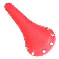 Leather MTB Bike Road Bike Fixed Gear Saddle Bike Seat Cushion Rivet Saddle Bicycle Riding Saddle ruda