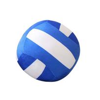 Basketball Pillow Simulation Ball Pillow Simulation Volleyball Plush Toy Basketball Stuffed Toys 14cm mėlyna/geltona
