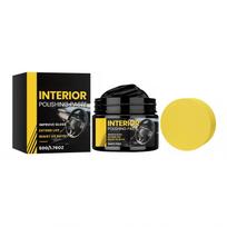 Homonth Car Plastic Restorer Cream, Dashboard Trim Cleaner and Shiner for Interior Refinishing, Automotive Plastic One Size juoda