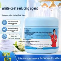 Whitening Bleach Powder: Removes Color Bleeding, Yellowing, and Oxidation from White Clothes No