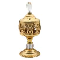 Vintaged type Metal Frankincense Stand For Home Church Yoga Spa Aromatherapies Easy Storage Holder