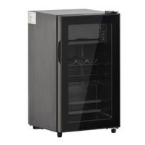 Mini Fridge Refrigerator Large Capacity Low Noise Temperature Adjustable Energy-Saving Shelf Freezer Design 76L Beverage Can Cooler Small Kitchen M