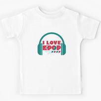 I Love K-Pop Music Kpop Korean Pop  Kids T-Shirt 150