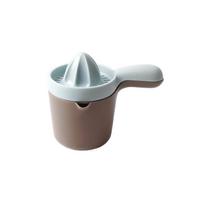 Manual Juicer for Orange Lemon with Reusable Pulp Cup Hand Press Juicer one size mėlyna