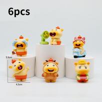 Capybara Pvc Cute Car Decor Toy For Gift And Collectors Style A