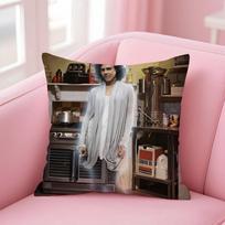 L-Lenora Crichlow Cushion Cover Pillow Case Soft Friendly Fabric & Concealed Zipper Peach skin 18*18(CM)-1Pcs