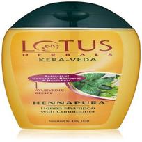 Lotus Herbals Kera-Veda Hennapura Chna šampūnas su kondicionieriumi 200 ml