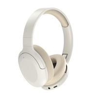 P2968 TWS belaidės ausinės Bluetooth Garniture sulankstomos stereo ausinės ir triukšmo mažinimas jaunimui balta