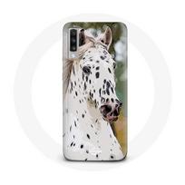 Case - Appaloosa - Samsung Galaxy A70 - Soft - Protection - White Horse balta