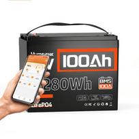 Akumuliatorius Humsienk ORIGIN 12V 100 Ah Bluetooth LiFePO4 (107 A BMS)