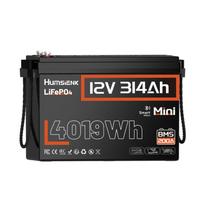 Akumuliatorius Humsienk ORIGIN 12V 314Ah Mini LiFePO4 ličio - 4019 Wh, 200A BMS