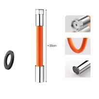 20/30/50cm Universal Faucet Extension Extender Kitchen 360° Free Bending Flexible Hose Wash Basin Sink Water Tap Silicone Tube