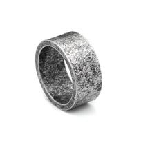 Nauji Antikvarinio Atspalvio Paprasti Žiedai Vyrams Moterims 316L Nerūdijančio Plieno Punk Hip Hop Mada Poros Žiedas Amuletas Vakarėlio Papuošalai 7