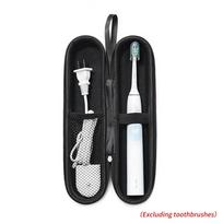 Kelioninis dėklas Nešiojamas laikymo krepšys Pakeitimas Oral B Oral B Pro Smartseries IO Series Philips Sonicare juoda