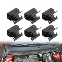 Ford Focus MK2 Automobilio Metalinės Spaustuvės Variklio Gaubto Panelės Spaustukai #1329640 6 Vnt./rinkinys