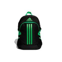 Adidas perdirbto poliesterio kuprinė, įprasta, unisex, juoda ir ryškiai žalia, Adidas GN7394