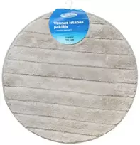 Baltic Aqua Vannas istabas paklājiņš D70cm Rino, haki
