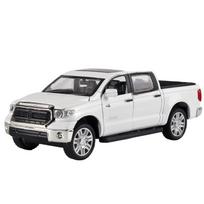 1/32 Toyota Tundra Off Road Pikapas Lydinio Diecast Automobilio Modelis Garsas ir Šviesa Kolekcionuojami Vaikų Žaislai Gimtadienio Dovana Berniukams balta