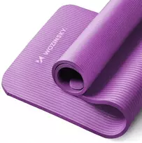 Wozinsky WNSP-15F mankštos kilimėlis 183 x 61 x 1,5 cm, storas gimnastikos kilimėlis jogai ir fitnesui – purpurinis