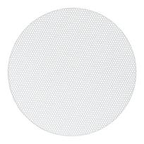 ACROPIX Universal 3.5  Speaker Grille Mesh for Audio Subwoofer 100x6.5mm Frameless White - Pack of 1