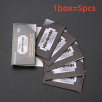 20 Pcs Double Edge Blade Stainless Steel Ultra-sharp Safety Razor Blades To Shave Blade For Manual Razor
