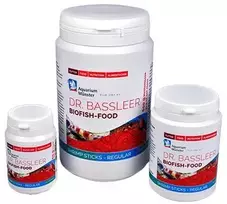 Aquarium Munster BF Krevečių lazdelės 600 g Dr. Bassleer žuvų maistas