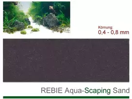 Rebie AQUA-SCAPING smėlis mahagoninis rudas 0,4-0,8 mm 5kg
