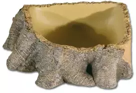 Hobby Terraristik HOBBY Stump 1 gėrimo indas 15 x 14 x 4 cm
