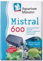 Aquarium Munster MISTRAL 600 oro siurblys