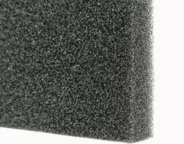 Hobby Aquaristik HOBBY Filtravimo kempinė šiurkšti/juoda 50x50x5 cm