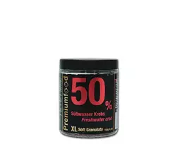 Discusfood Saltwater krabų 50% XL minkštas granulių maistas 150g