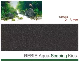 Rebie Mahagoninės rudos spalvos akvariumo žvyras 2-3 mm 5kg