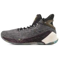 Anta KT4 Pro KT Playoff Cushioning Support Mid top Performance Basketball Shoes Men's Black 11921101-9 40 gray