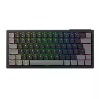 Klaviatūra Cherry XTRFY KW63W PRO COMPACT Belaidė klaviatūra RGB DE juoda (G8A-25600LJADE-2)