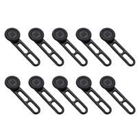 10Pcs Neck Extender Pants Extender Buttons Elastic Neck Relief Tight Collars  for Women Men juoda